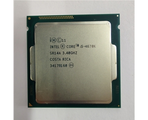 英特爾酷睿I5-4670K(散片) 3.4GHz 四核心四線程