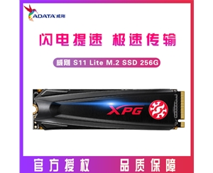 威剛S11 lite NVMe 256G PCIE M.2 SSD固態(tài)硬盤臺機