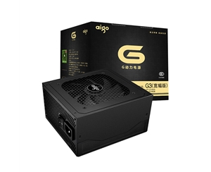 愛(ài)國(guó)者（aigo）G3寬幅版 額定400W 臺(tái)式主機(jī)電腦電源