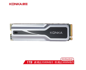 康佳 KONKA 1TB PCIe Gen3 SSD固態(tài)硬盤 M.2接口(NVMe協(xié)議) 2280 K580系列