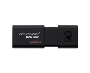 Kingston/金士頓 DT100 G3 128G u盤 高速USB3.0伸縮推拉U盤