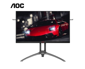 AOC AG273FXE 愛攻III 27英寸顯示器144Hz IPS直面電腦顯示屏 可旋轉升降 1ms響應