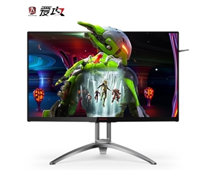 AOC AG322QX 31.5英寸 2K顯示器165Hz 1ms HDR 10.7億色 IPS 電競顯示屏