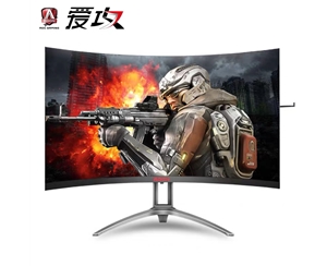 AOC AGON 愛攻Ⅲ AG323QCX2 31.5英寸 1500R曲面屏吃雞游戲電競冠捷顯示器