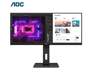 AOC 顯示器準4K 34英寸 IPS技術(shù) WQHD 21:9帶魚屏 Type-C HDR Mode U34P2C