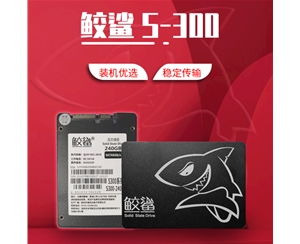 鮫鯊 S300系列 240G 2.5寸 SSD固態(tài)硬盤